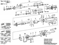 Bosch 0 601 202 111 ---- Straight Grinders Spare Parts